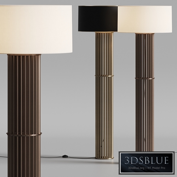Hugues Chevalier Danton Floor Lamps