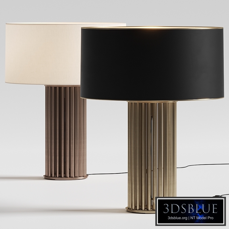 Hugues Chevalier Danton Table Lamps