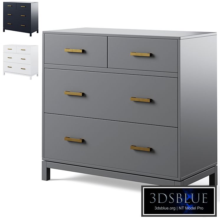 Kids Parke 4-Drawer Chest by Crate and Barrel / Crate and Kids