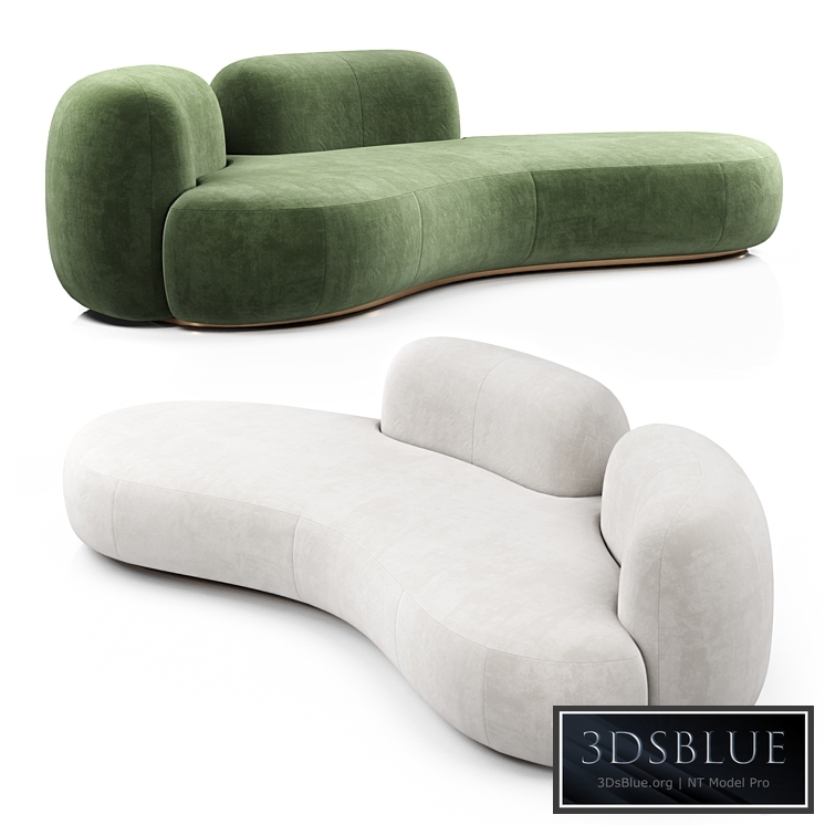 Tateyama XL Sofa 2 backs By Secolo