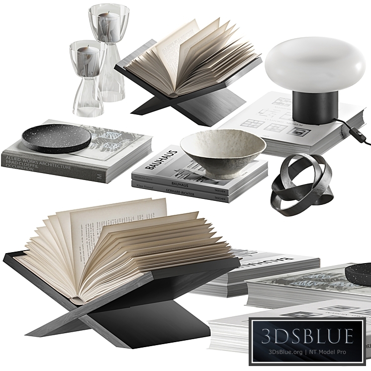 Coffee table decor set 032