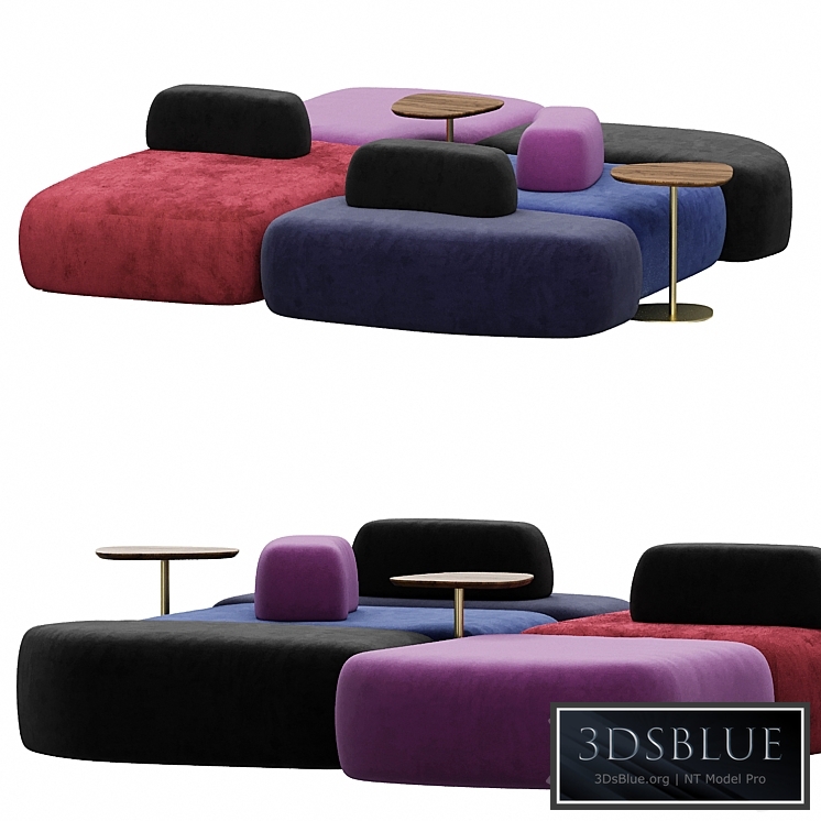 hm63 Pebble sofa set