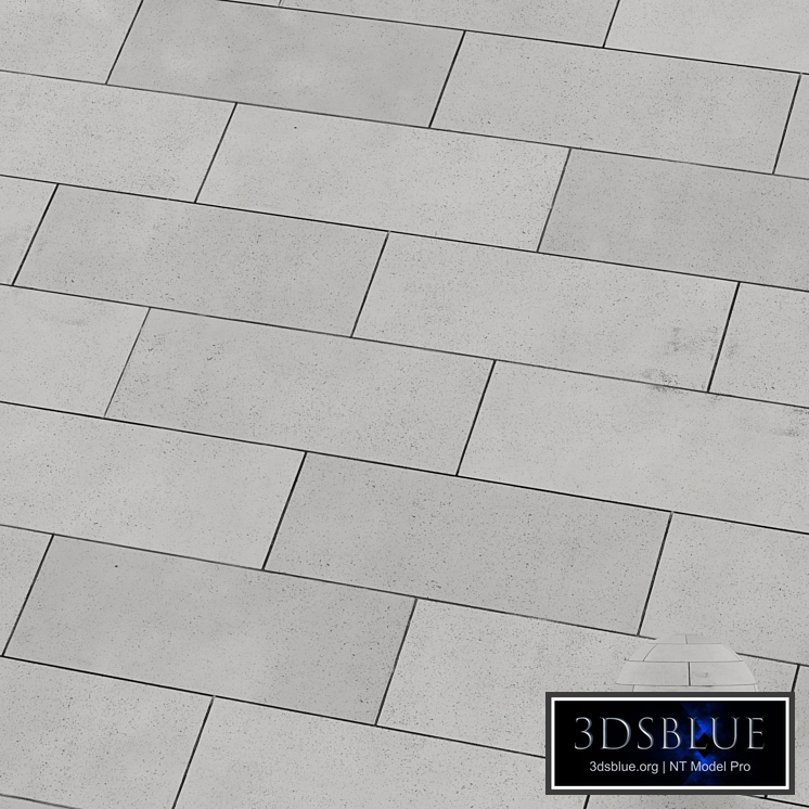 Concrete street tiles