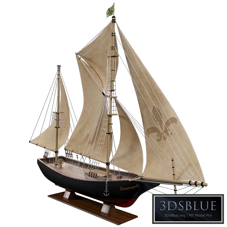 Decorative ship model
