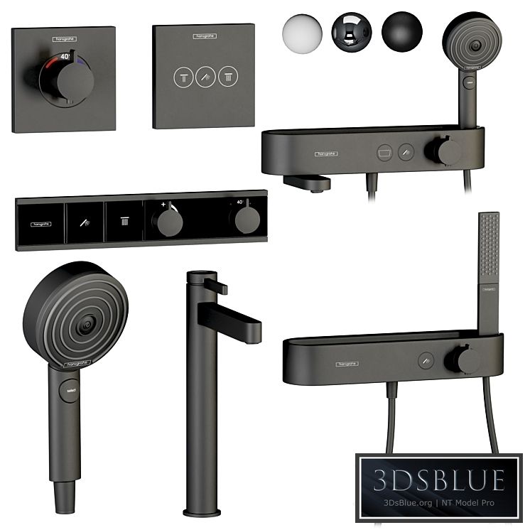 Hansgrohe faucets and showers set 7