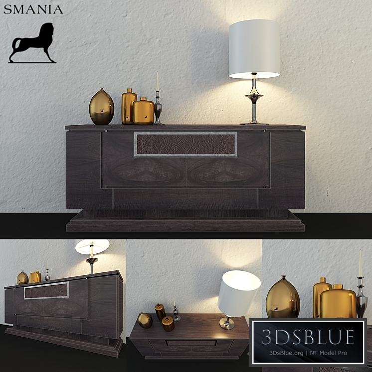 dresser Smania Victory with decor