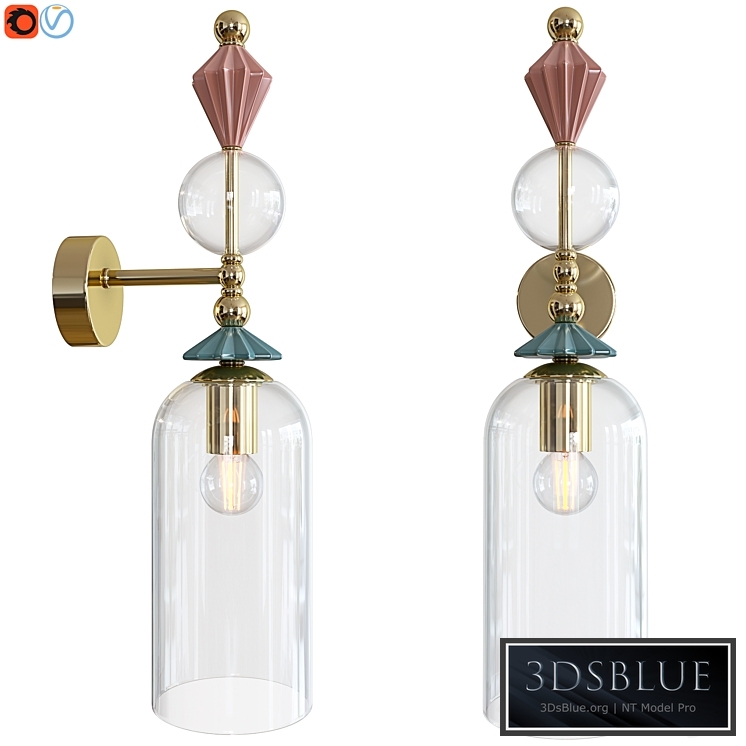 Wall lamp Odeon Light 4855 1WA BIZET