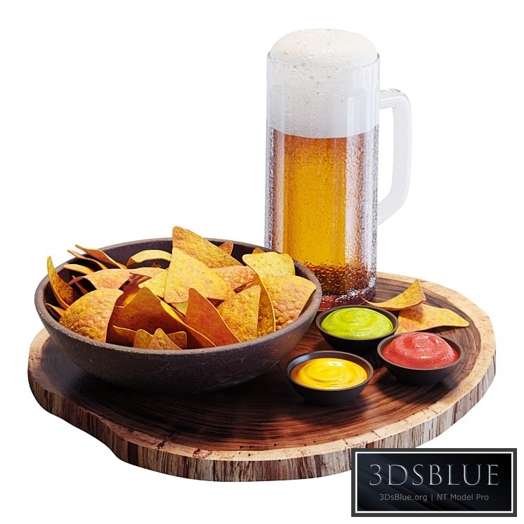Food Set 09 / Chips and Beer