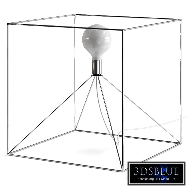 Cubo Reflex by Adriani E Rossi Edizioni Floor Lamp