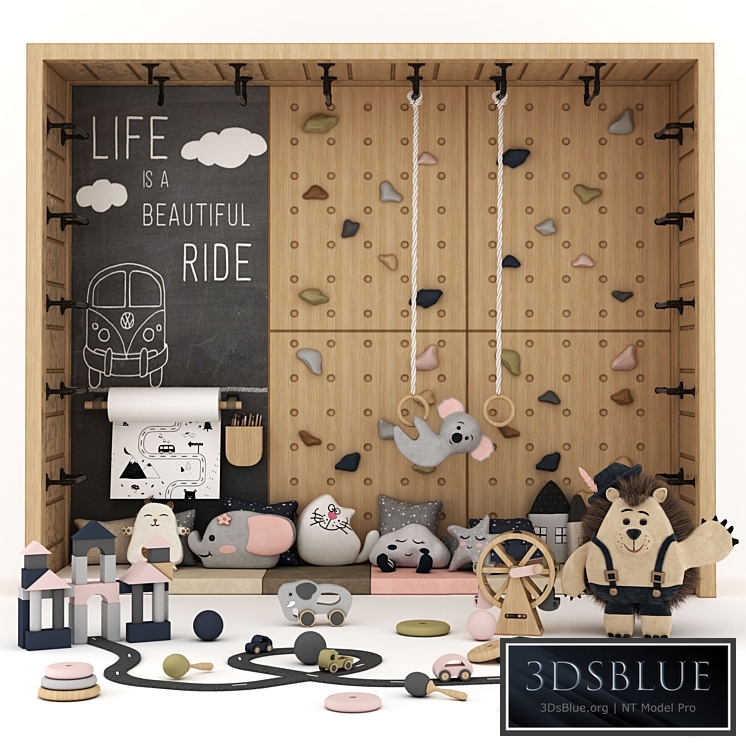 toys and furniture set