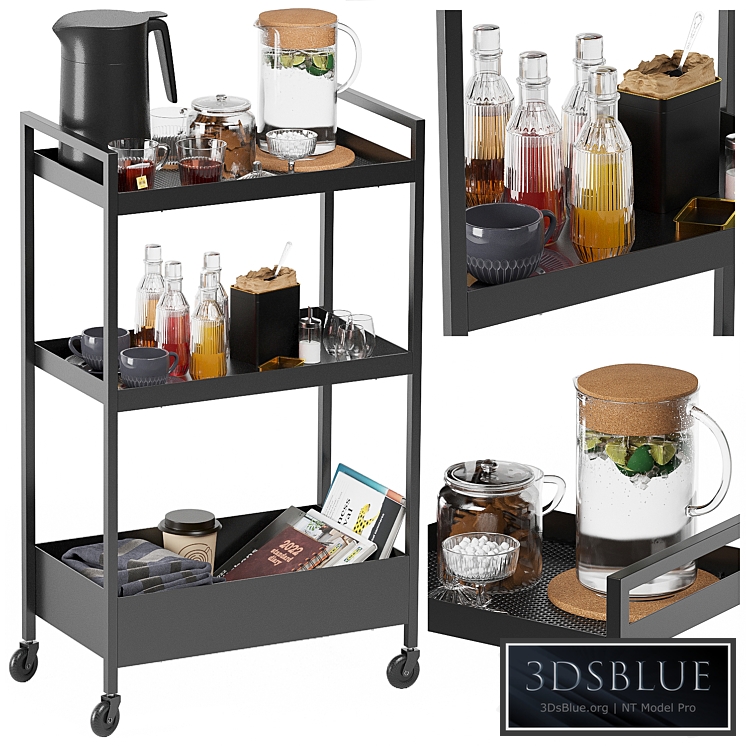 Ikea kitchen Rolling storage-3