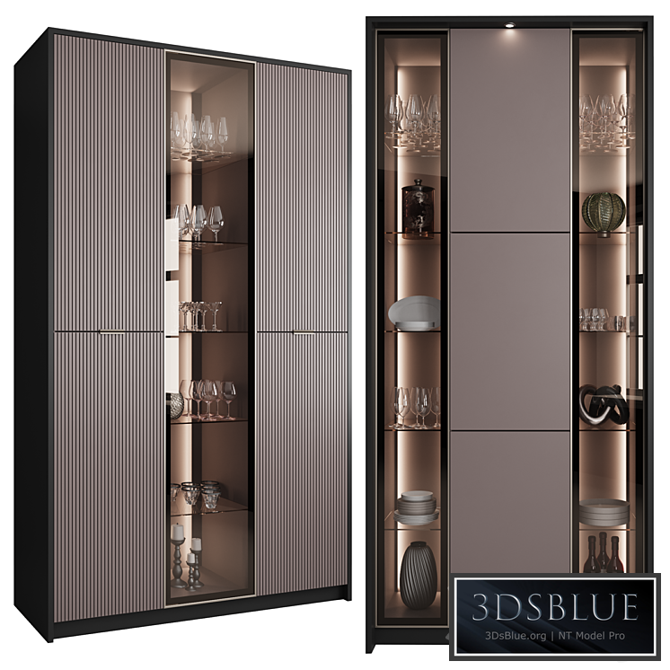 Сupboard with dishes My Design №6