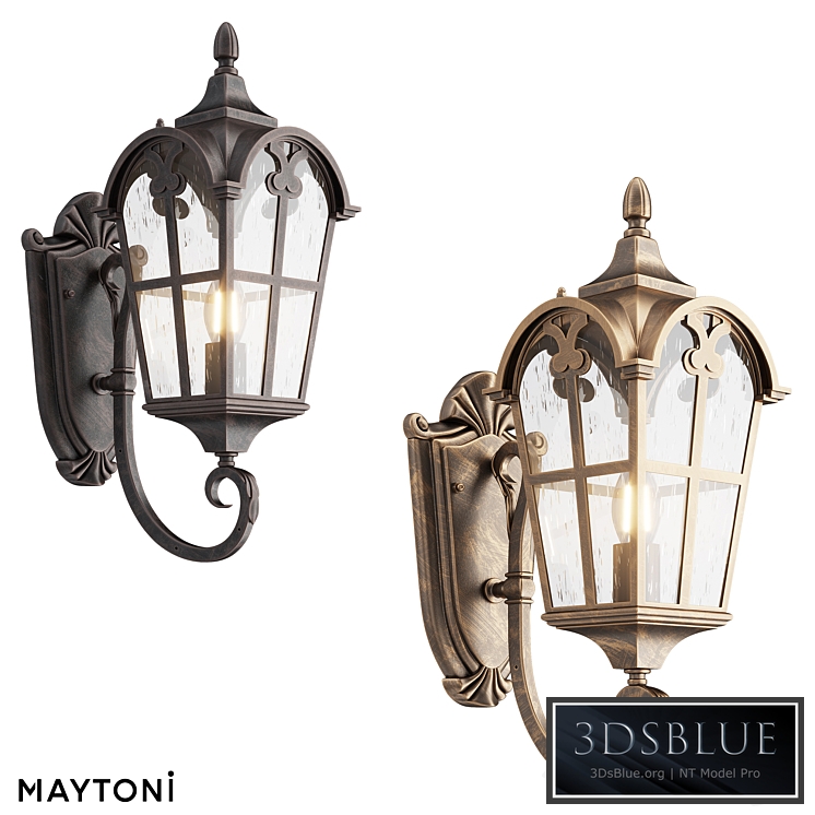 Wall lamp (sconce) O413WL-01BZ1, O413WL-01GB1 OM