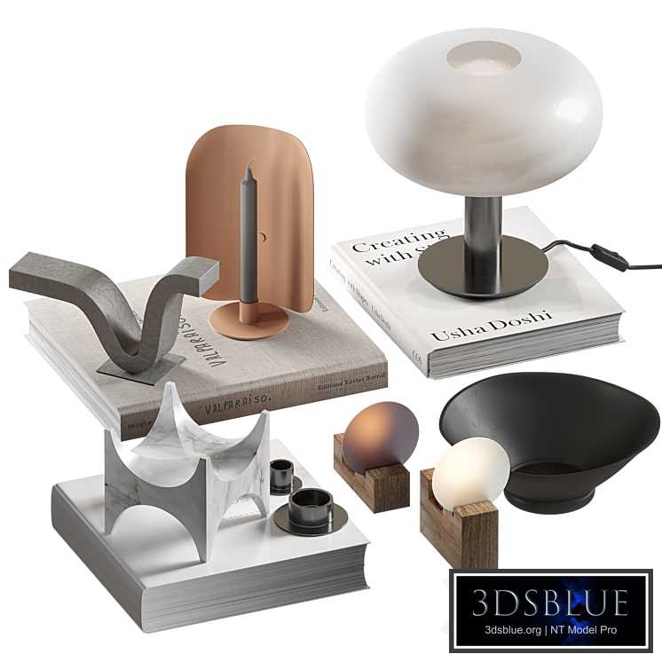 Coffee table decor set 035