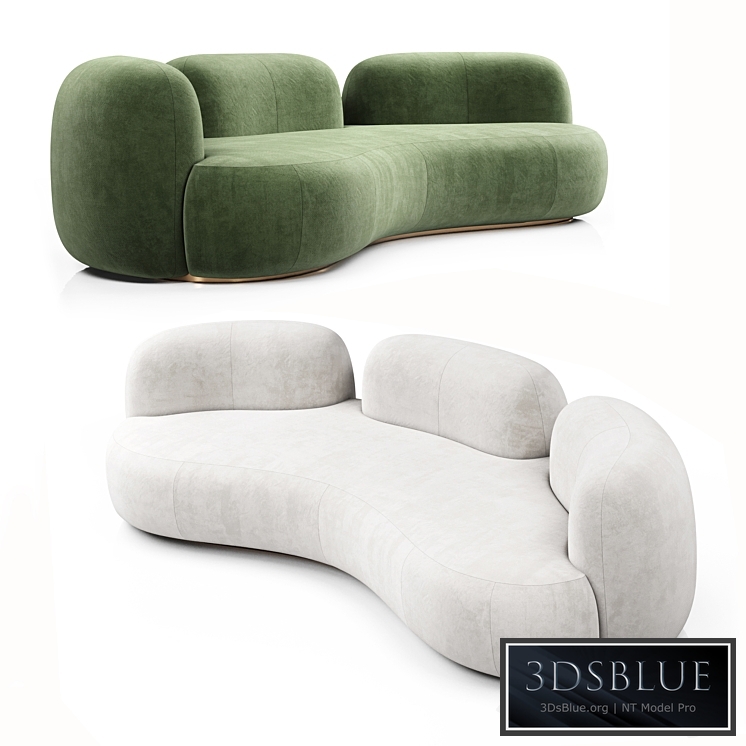 Tateyama XL Sofa 3 backs By Secolo