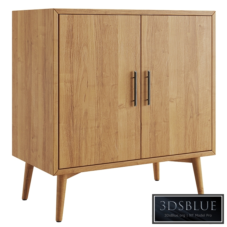 West Elm Mid-Century Bar Cabinet