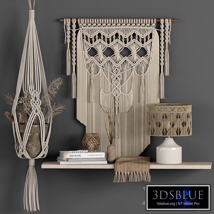 macrame decor set 11