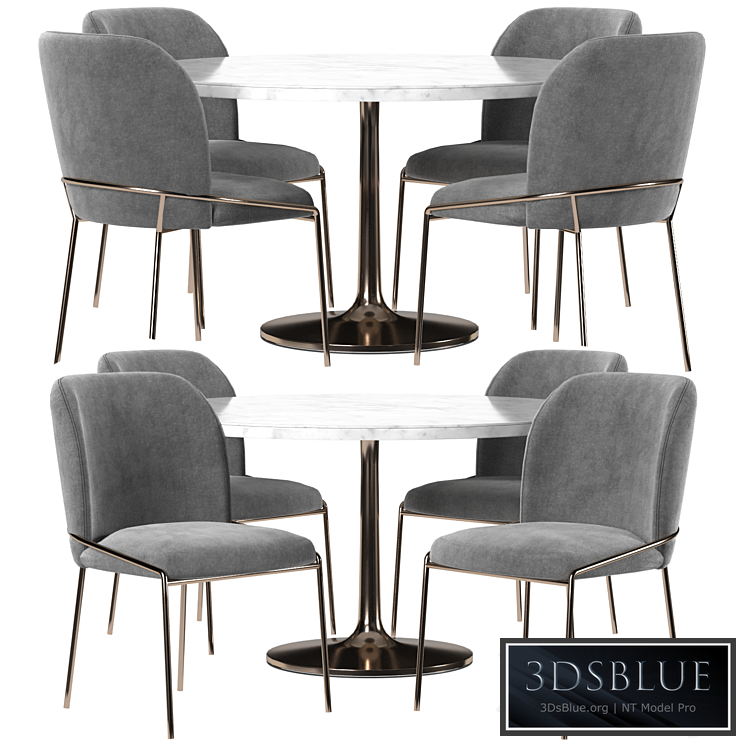 West elm & Crate and Barrel dining set