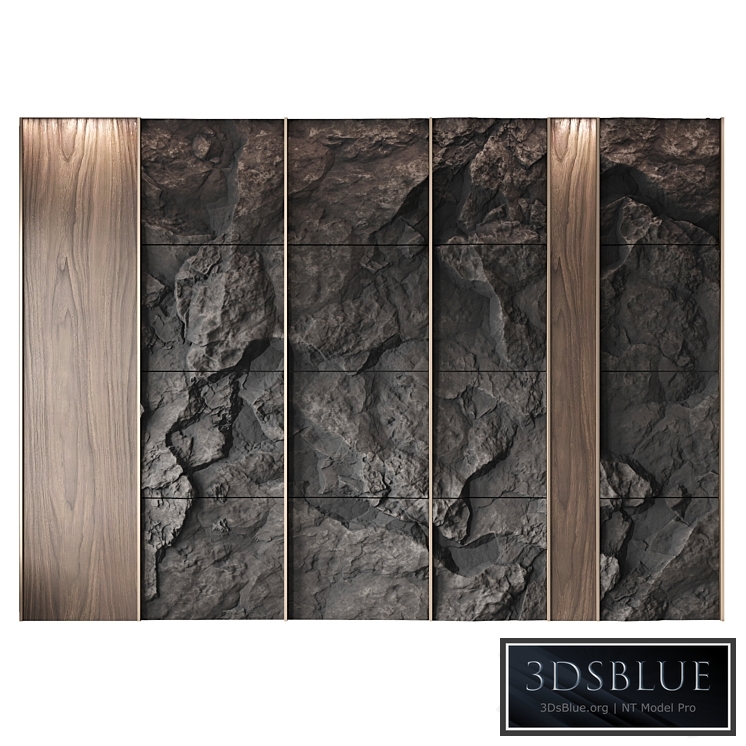 Wall rock panel №2