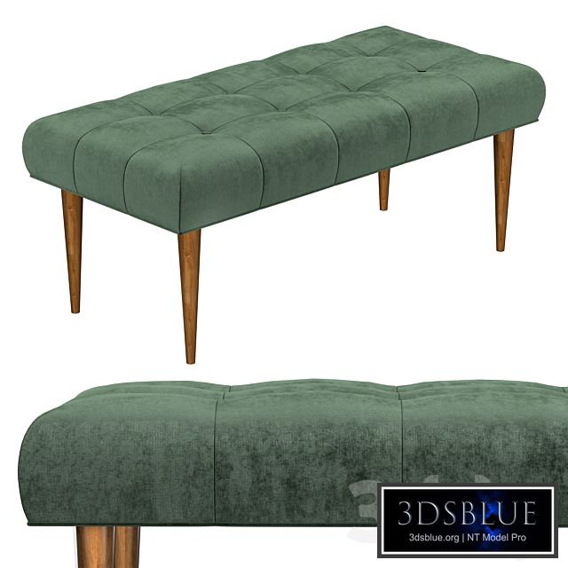 TUFTED BENCH