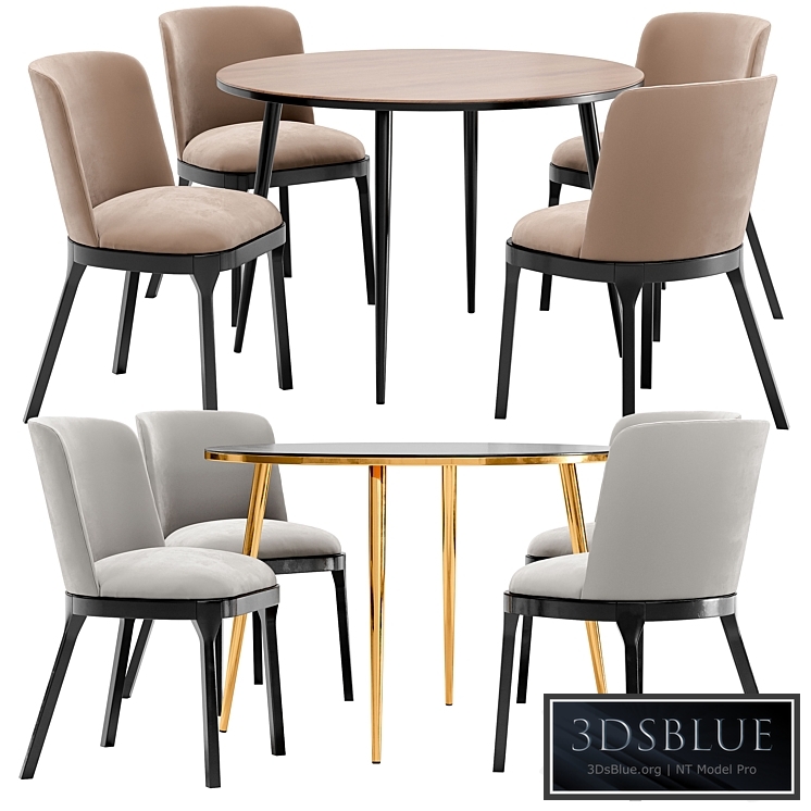 Selection dining chair and Luxore table