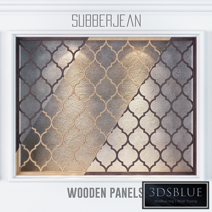 Wooden Panels 3 colored Subberjean