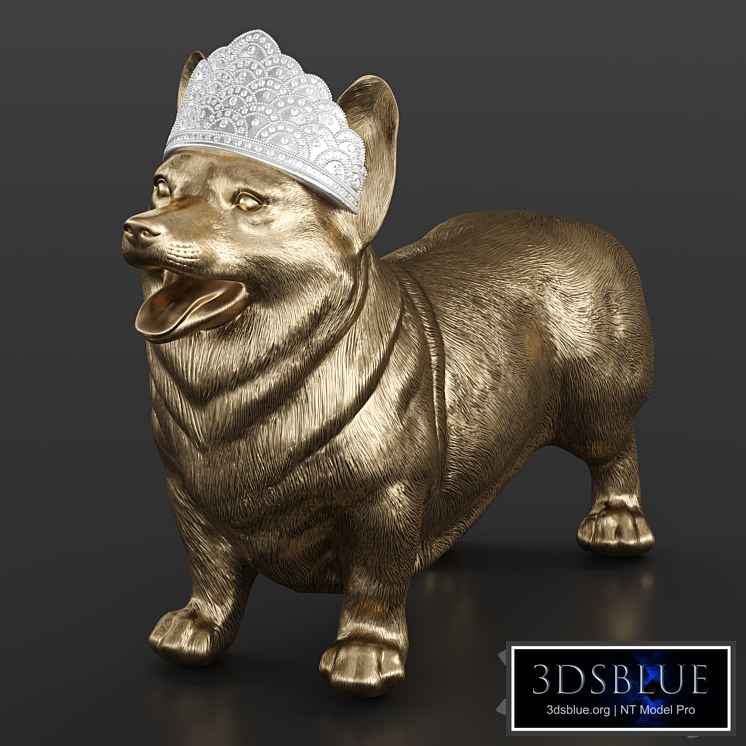 Royal Standing Corgi