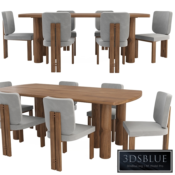 Throop Table and Dining Chair