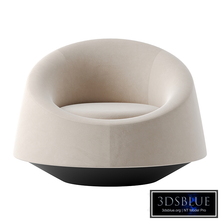 Crystal armchair by tacchini
