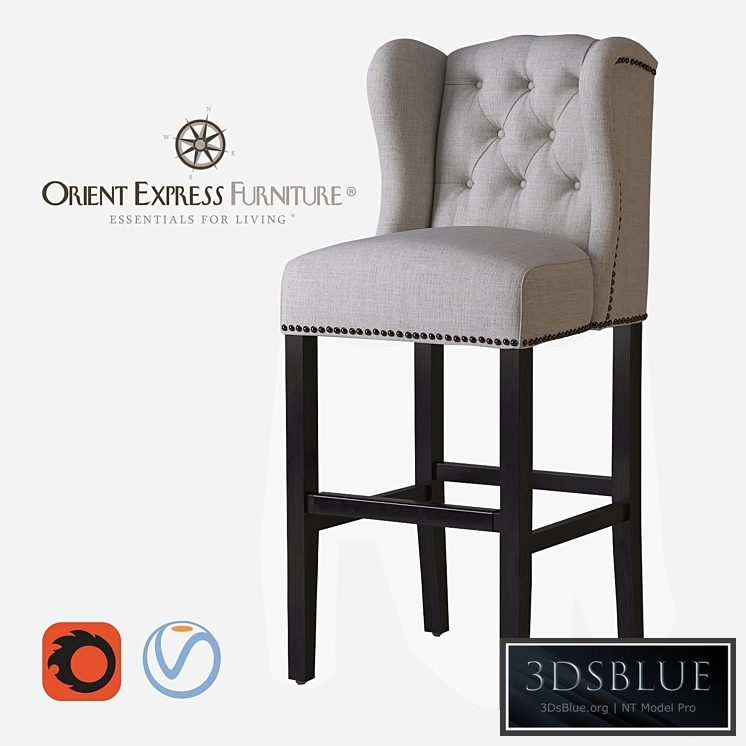 Orient Express Villa Collection. Maison Barstool.