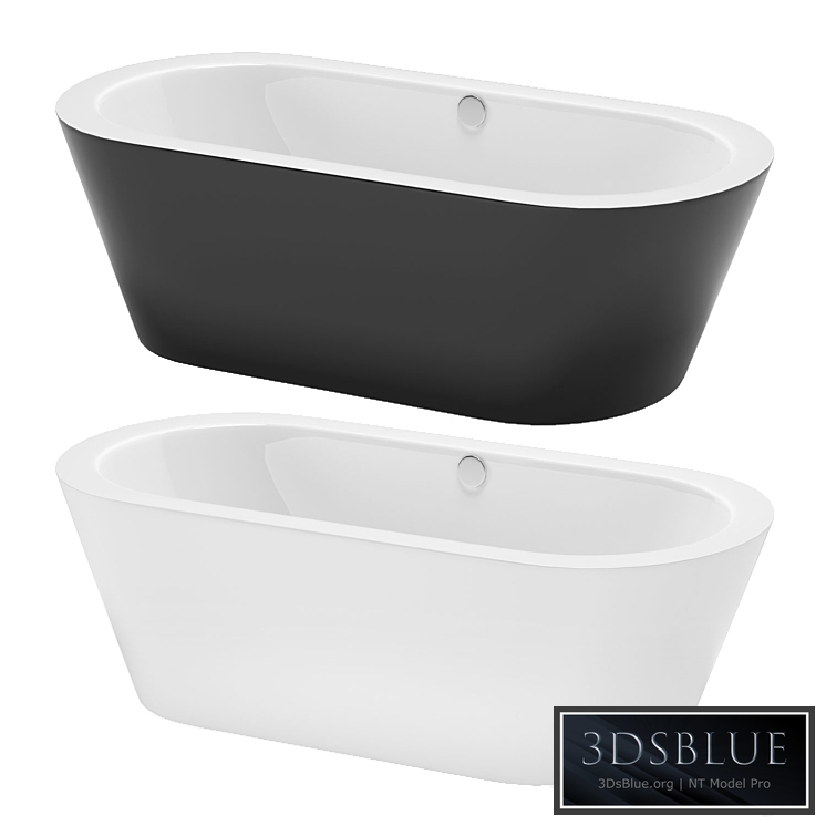 BETTESTARLET OVAL SILHOUETTE BICOLOR