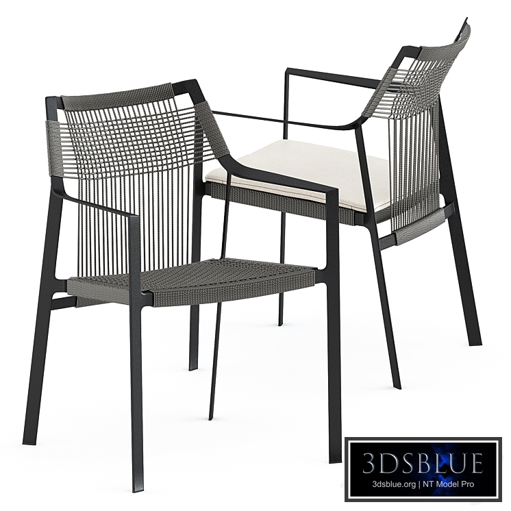 Nodi armchair by Tribu