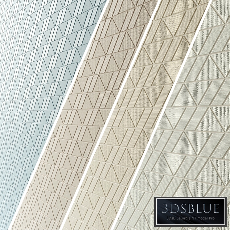 Wall tiles ATLAS CONCORDE, Aplomb. Mosaic Triangle