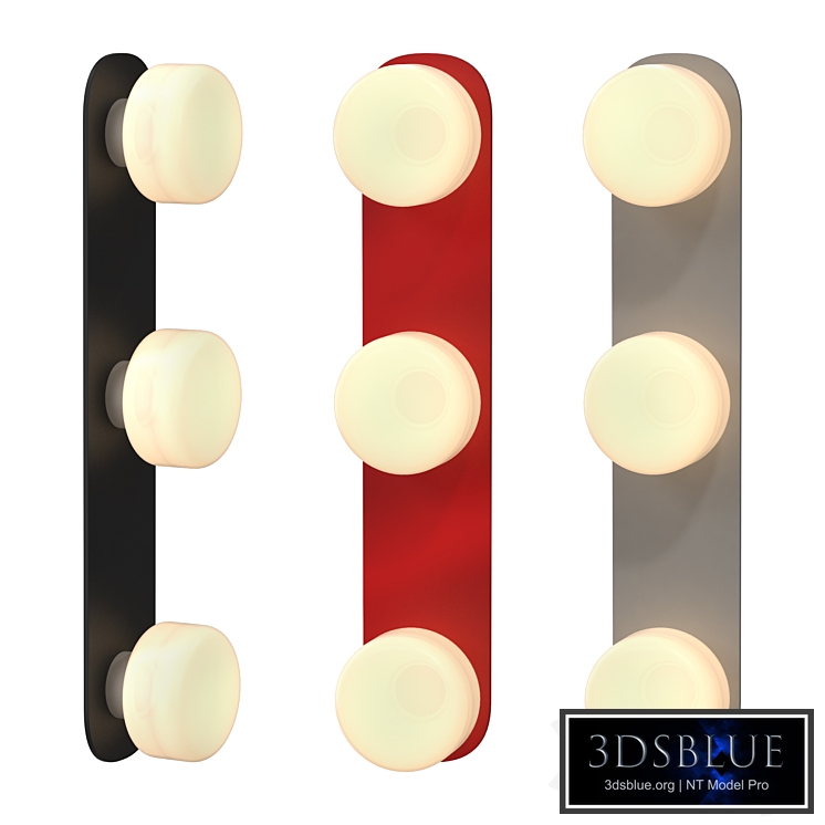 Pastille vanity wall sconce