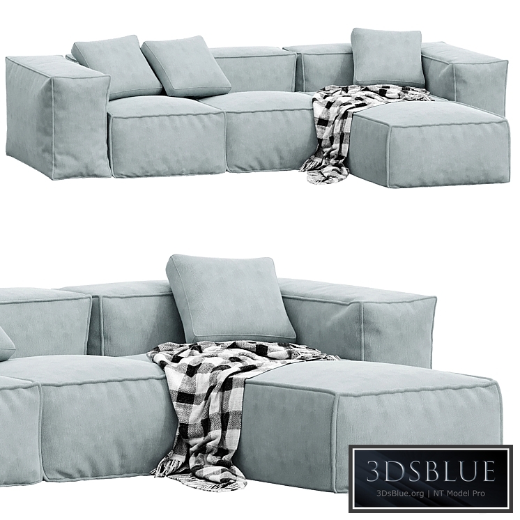 Lennon 3 seater modular sofa by Westwing collection