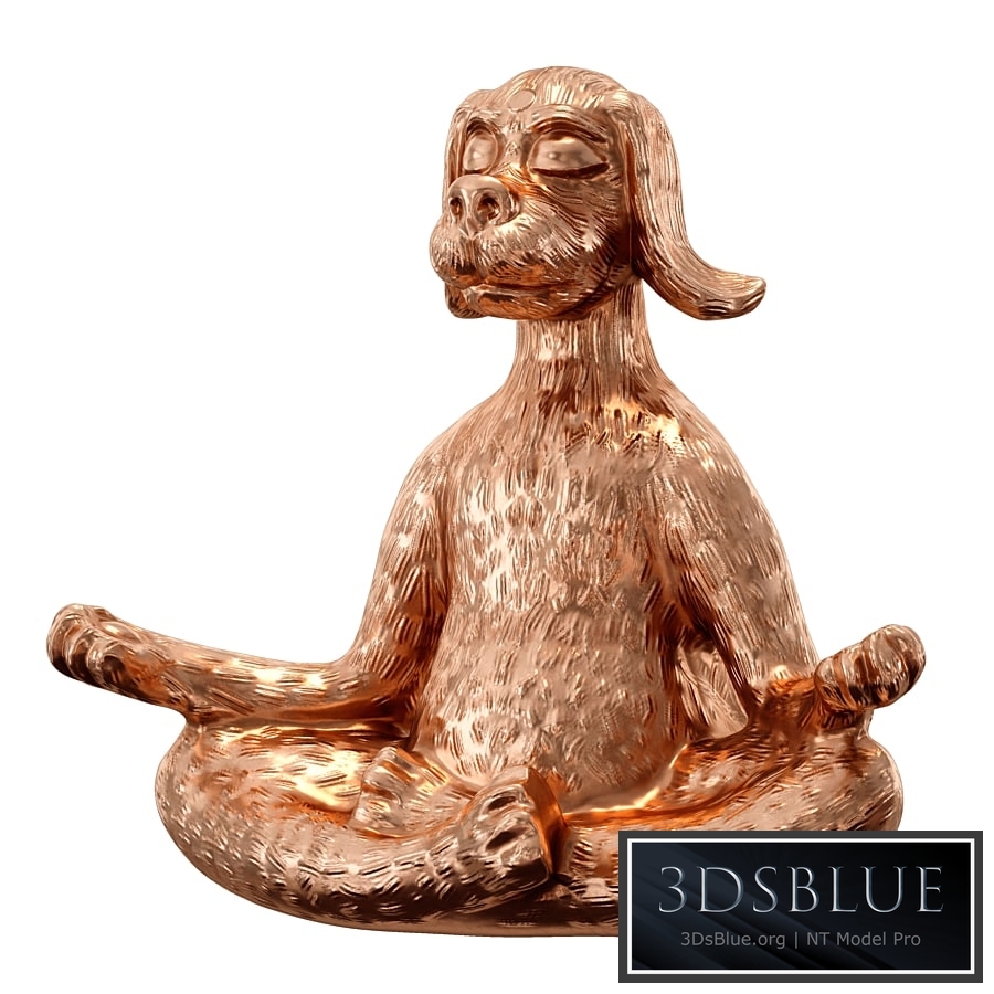 Yoga dog, Yoga dog - figurine