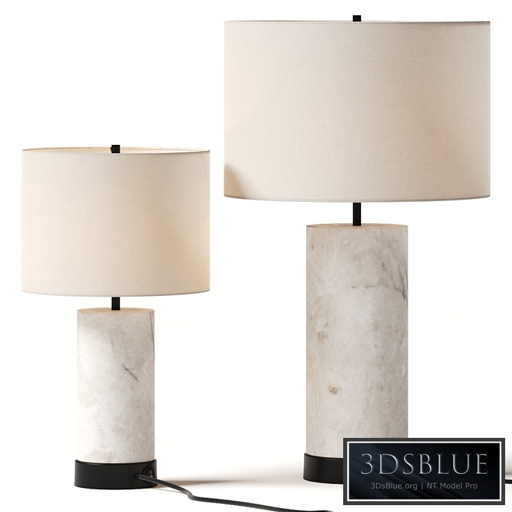 Pottery Barn Windham Alabaster Table Lamps