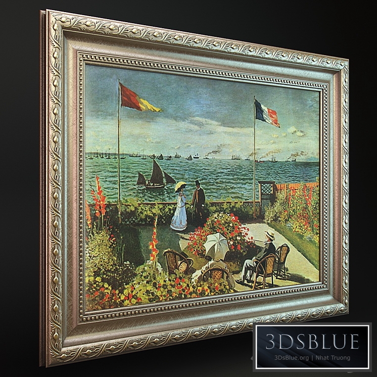 Baget for pictures or mirrors