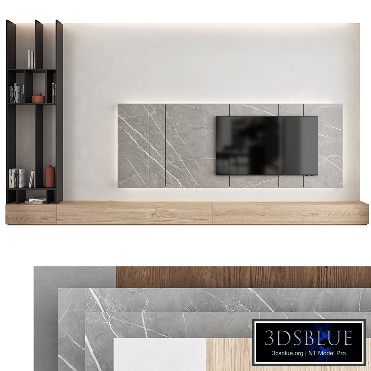 TV wall set 0112