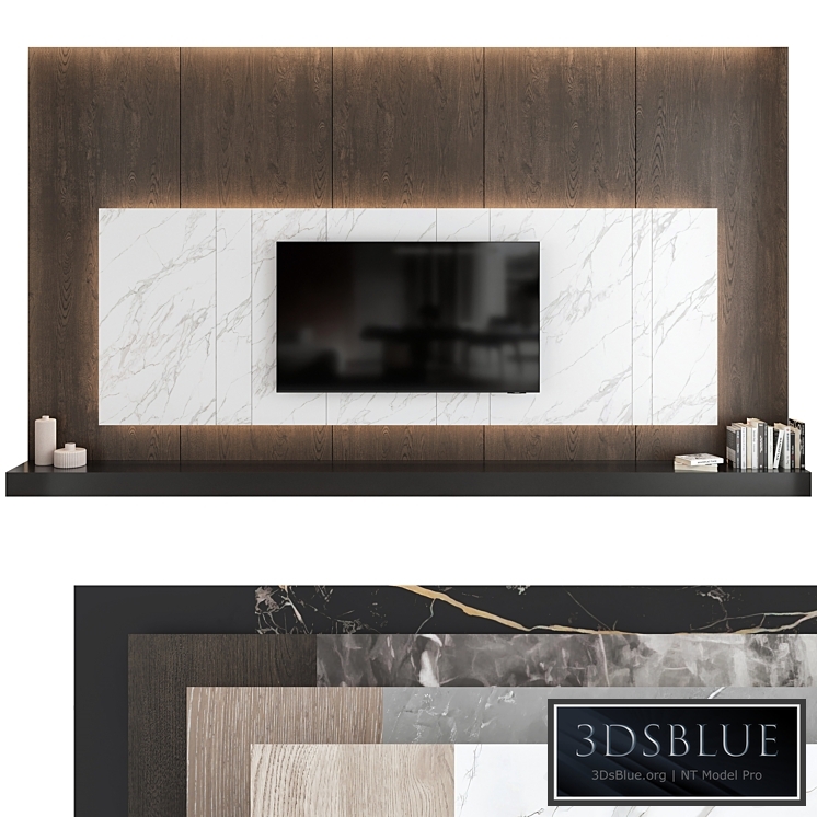 TV wall set 02