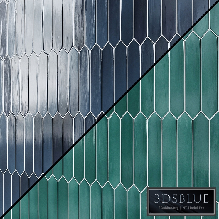 EQUIPE LANSE matt ceramic wall tiles 5x25 cm Arrow