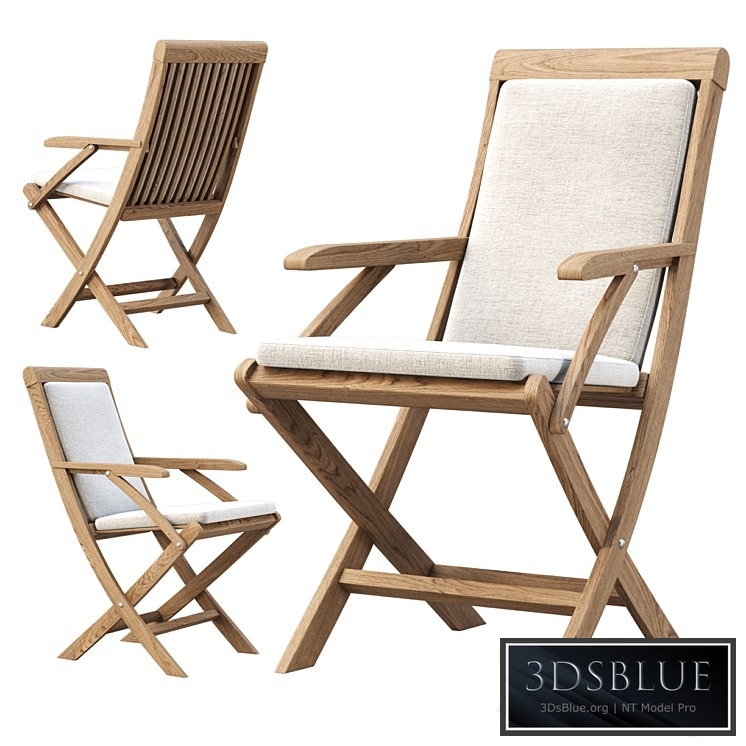 Alesso outdoor wooden dining chair