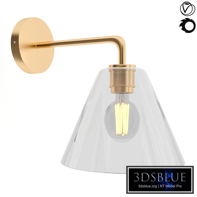 Sculptural Glass Cone