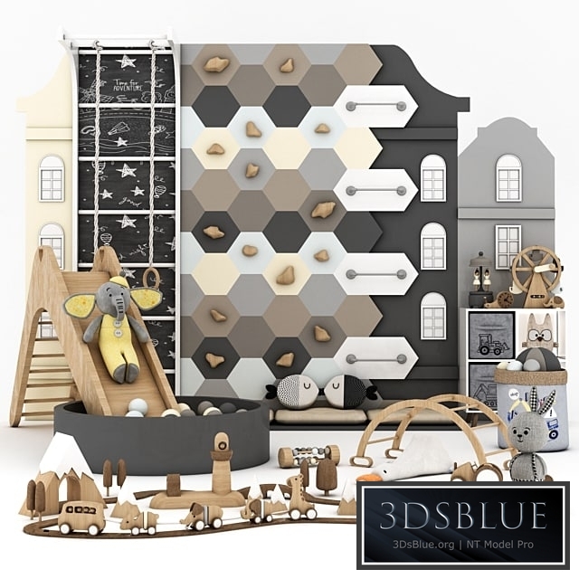 toys and furniture set