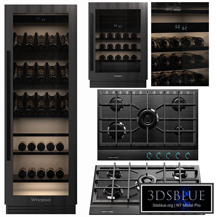 WHIRLPOOL AND FISHER&PAYKEL KITCHEN APPLIANCE SET NO4