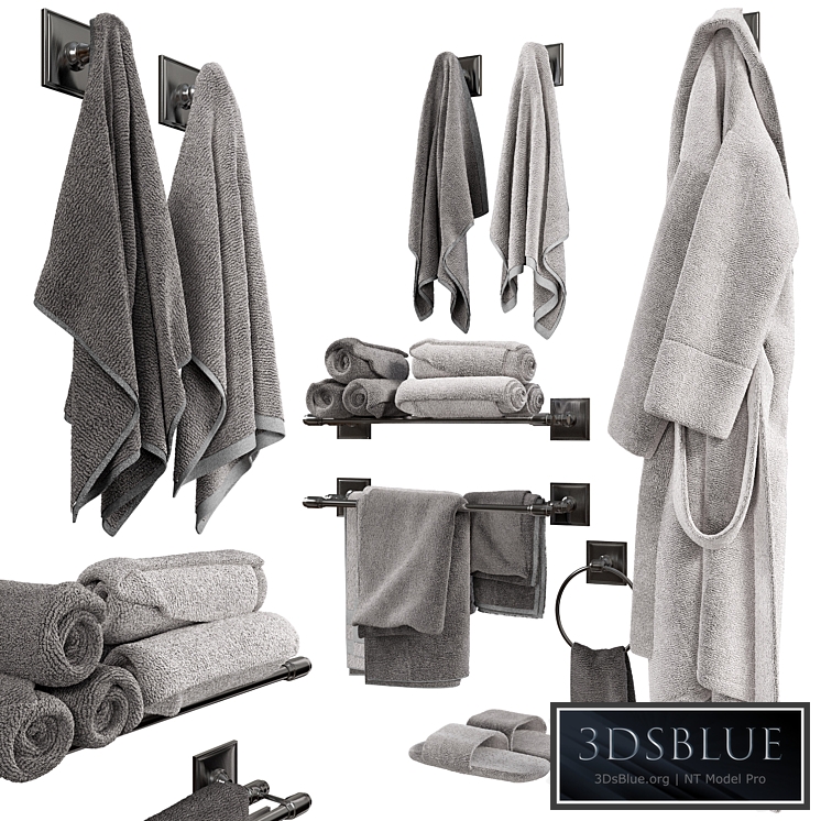 Set for bathroom and bathroom