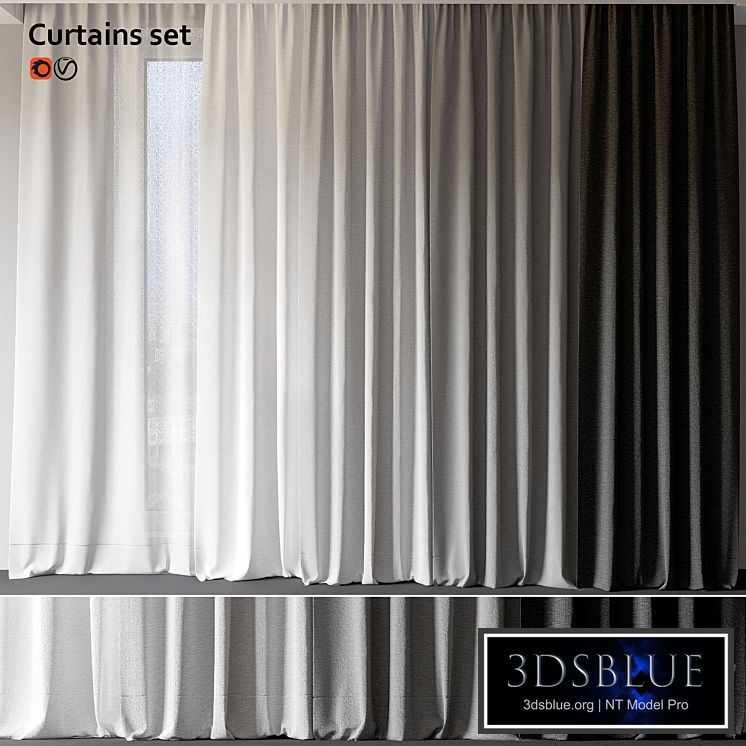 Curtains set 3