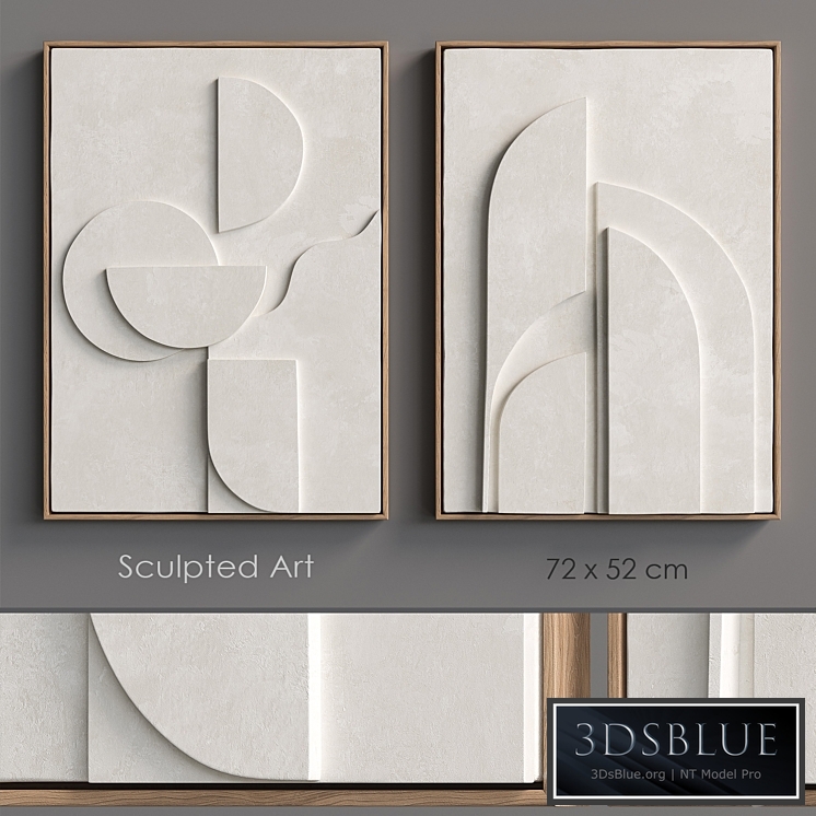 Sculpted Art4 relief