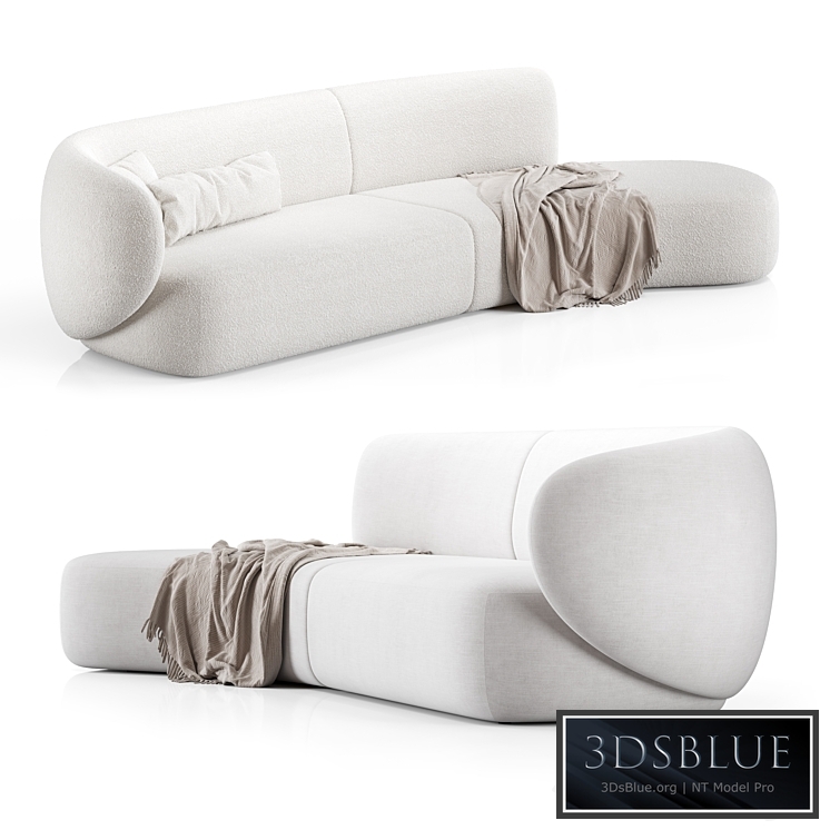 Swell Sofa 3 Seater Curved By Grado Design