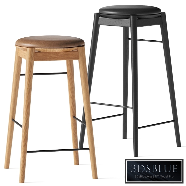 FDB Møbler Øst J169 & J168 Bar Stools